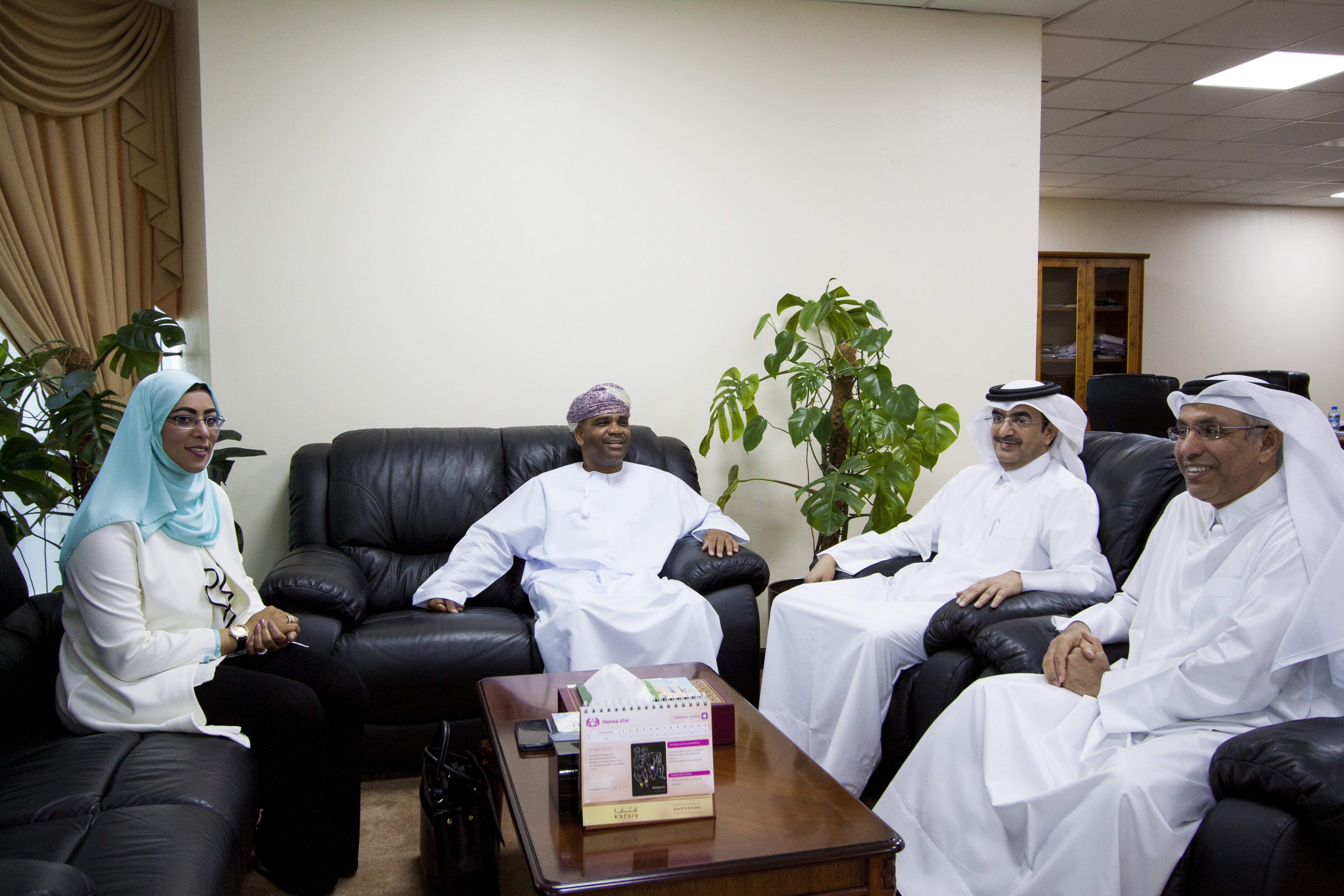 Director General of GCC-Stat Visits the Ministry of Development Planning and Statistics